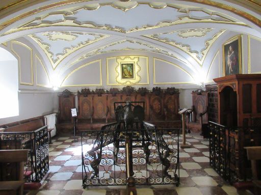 Real Colegio Doncellas Nobles, Toledo, Spanien, Kapelle mit dem Gemälde der Jungfrau mit dem Kind