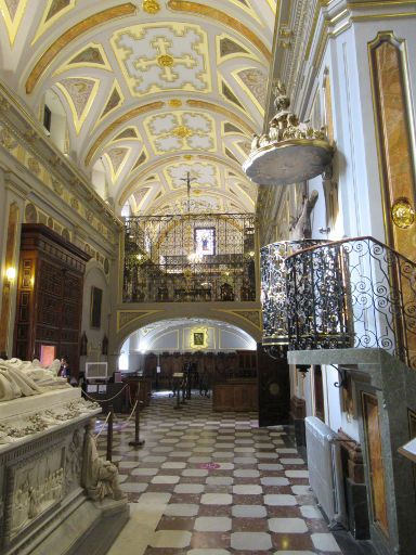 Real Colegio Doncellas Nobles, Toledo, Spanien, Kirche obere Ebene Chor der Schulmädchen
