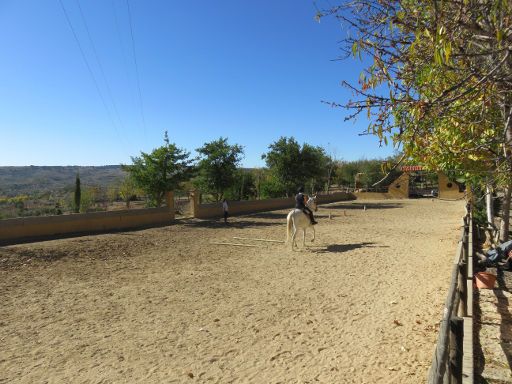 Finca Paraíso, Torrelaguna, Spanien, Reitplatz