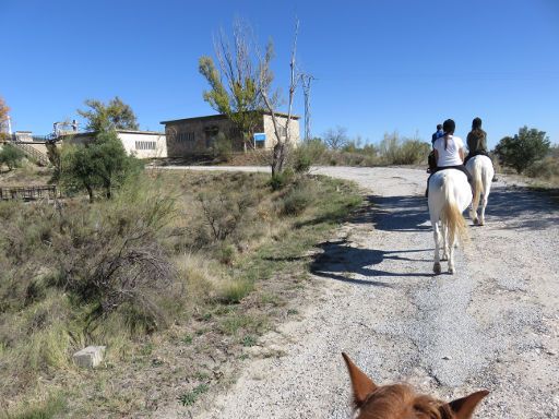 Finca Paraíso, Torrelaguna, Spanien, Weg zum Staudamm