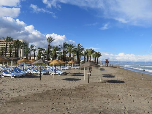 Torremolinos, Spanien, Playa de la Carihuela und Playa de Fuente Salud