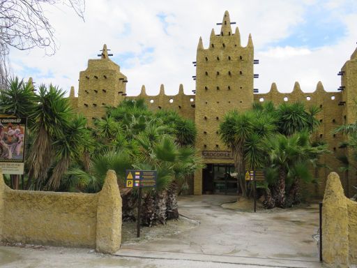 Torremolinos, Spanien, Eingang Crocodile Park