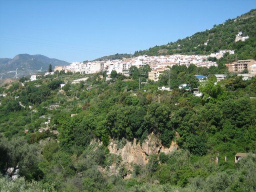 Trevélez, Sierra Nevada, Andalusien, Spanien, Ort in der Umgebung