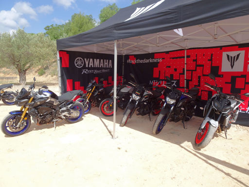 Yamaha MT Fest 2019, Tuéjar, Spanien, Probefahrten