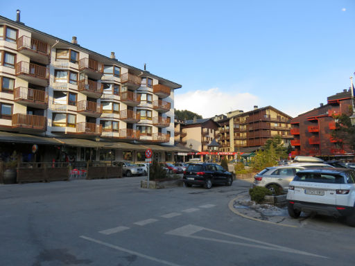 Urbanización Formigal, Huesca, Spanien, Zentrum von Formigal