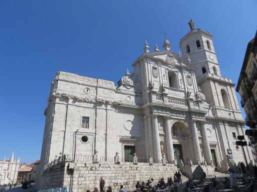 Kathedrale, Valladolid, Spanien, Außenansicht Haupteingang