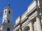 Kathedrale, Valladolid, Spanien, Außenansicht Seiteneingang