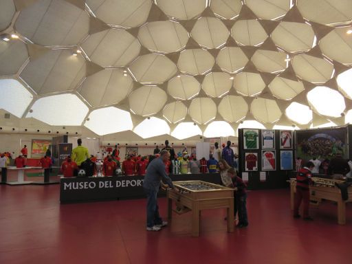 Sportmuseum (Wanderausstellung), Valladolid, Spanien, Tischfußball
