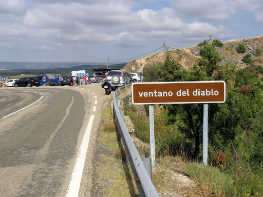 Andara Ocio y Aventura, Villalba de la Sierra, Spanien, Aussichtspunkt Ventano del Diablo