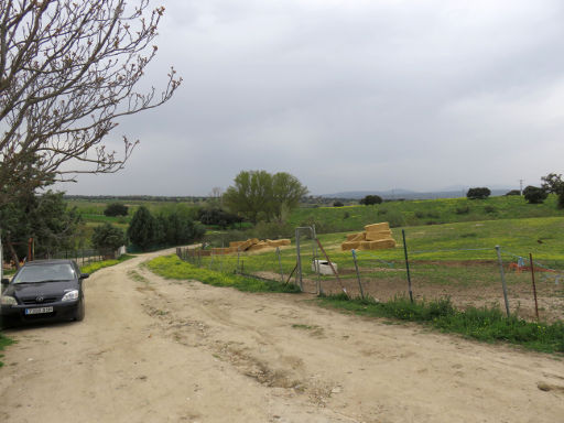 Centro Hípico Arco de Cubas, Villanueva de Perales, Madrid, Spanien, Camino de Horcajo außerhalb von Villanueva de Perales