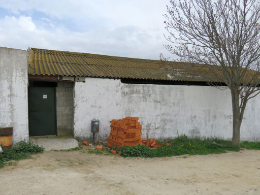 Centro Hípico Arco de Cubas, Villanueva de Perales, Madrid, Spanien, Eingang zu den Stallungen