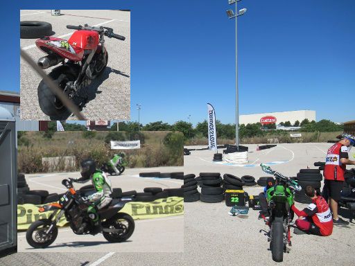 Villarejo de Salvanés, Spanien, Villarace Motorradfahrtraining