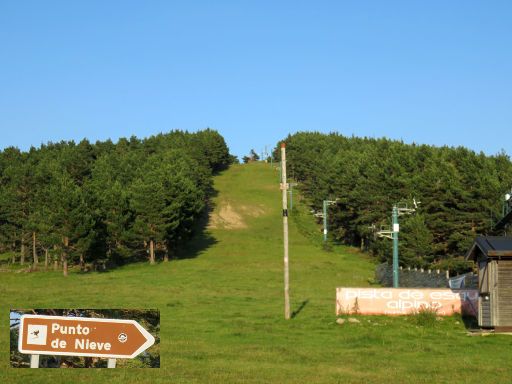 Vinuesa, Soria, Spanien, Skilift