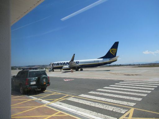 Vitoria-Gasteiz, Flughafen VIT, Spanien, Ryanair auf einer Außenposition