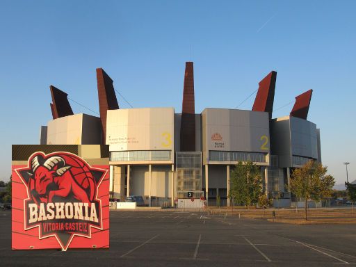 Vitoria-Gasteiz, Salburua, Spanien, Fernando Buesa Arena