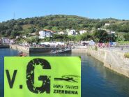 V. Galipa Swim Zierbena, Schwimmwettbewerb 2023, Zierbena, Spanien, Start und Ziel im Hafen