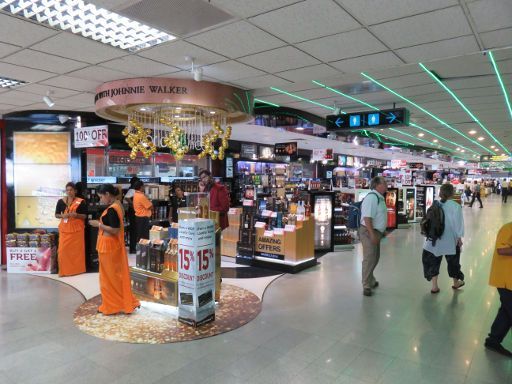 Colombo, Sri Lanka, Deutschland, Flughafen CMB Airport, Duty Free im Ankunftsbereich