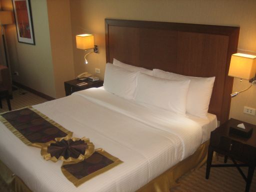 President Palace Hotel, Bangkok, Thailand, Doppelbett