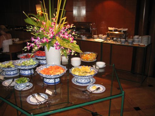 Rembrandt Hotel, Bangkok, Thailand, ein Teil vom Frühstücksbuffet