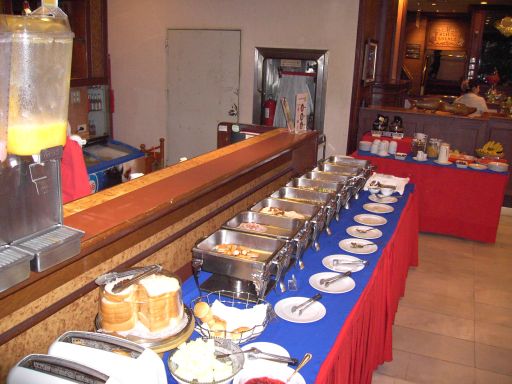 Silom City Hotel, Bangkok, Thailand, Frühstücksbuffet