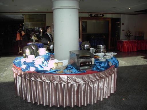 Ban Chiang Hotel, Udon Thani, Thailand, Frühstücksbuffet