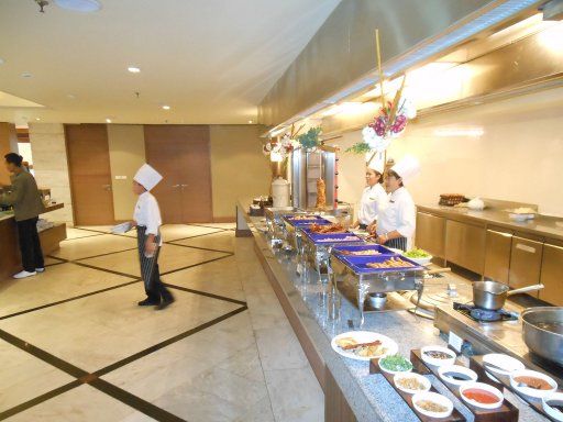 Centara Hotel & Convention Centre, Udon Thani, Thailand, ein Teil vom Frühstückbuffet