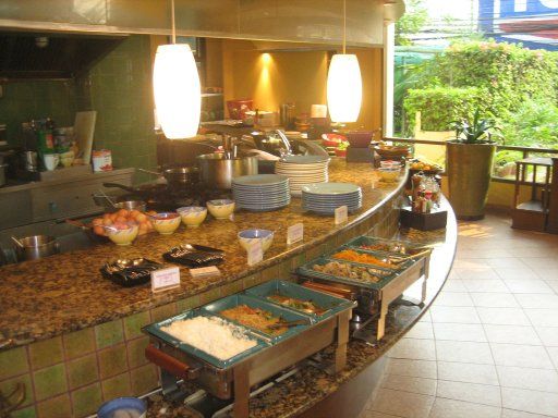 Mercure Hotel, Chiang Mai, Thailand, ein Teil vom Frühstücksbuffet