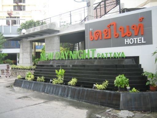 New Day Night Hotel, Pattaya, Thailand, Außenansicht