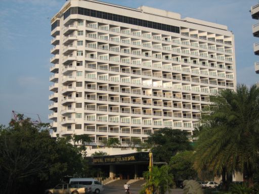 Royal Twins Palace Hotel, Pattaya, Thailand, Außenansicht