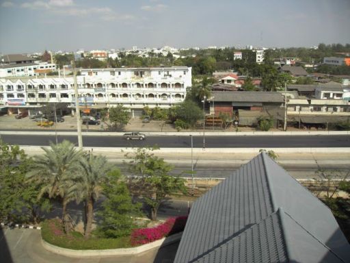 Sima Thani Hotel, Korat, Nakhon Ratchasima, Thailand, Blick aus dem Fenster