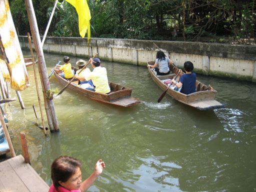 Bang Nam Phung Phra Pradaeng Samut Prakan, Bangkok, Thailand, Bootverleih