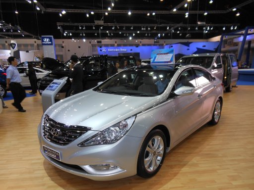 Bangkok Motor Expo 2011, Bangkok, Thailand, Hyundai Sonata