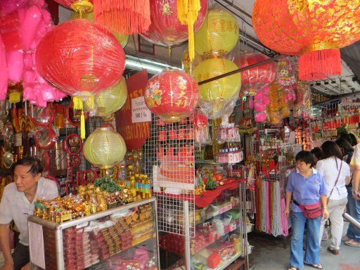 Bangkok, Thailand, Chinatown, Ladengeschäft an der Thanon Charoen Krung