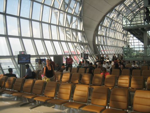 Suvarnabhumi BKK, Bangkok, Thailand, Wartebereich Flugsteig