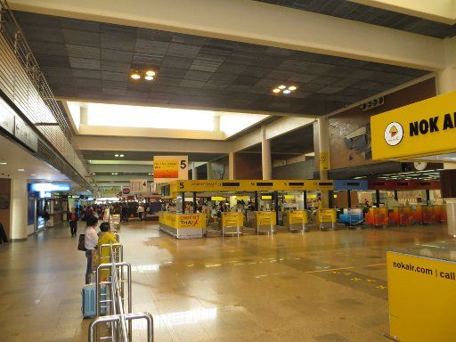 Don Mueang DMK, Bangkok, Thailand, Check In Terminal 1