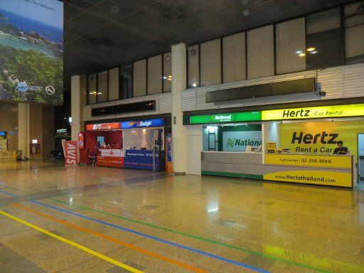 Don Mueang DMK, Bangkok, Thailand, Mietwagenanbieter, AVIS®, Budget®, National® und Hertz®