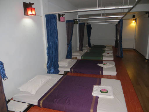 Bangkok Health Spa & Massage, Bangkok, Thailand, Massageraum in der ersten Etage