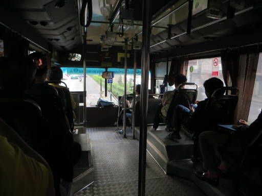 Bangkok Mass Transit Authority, Bangkok, Thailand, Bus mit Klimaanlage Fahrgastraum