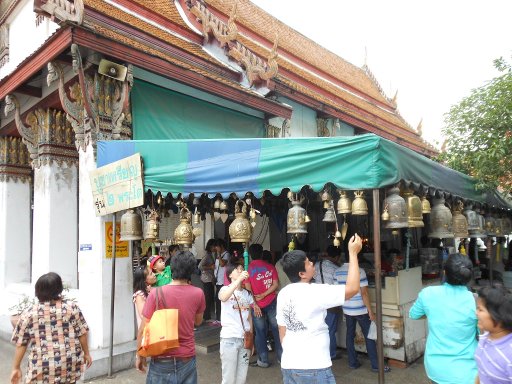 Bangkok, Thailand, Chao Phraya Express Boat, Wat Rakhang Khositaram Woramahawiharn