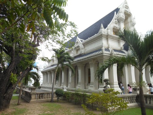 Bangkok, Thailand, Chao Phraya Express Boat, Wat Rachathiwat Ratchaworawiharn