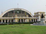 Hauptbahnhof Hua Lamphong, Bangkok, Thailand, Hauptgebäude