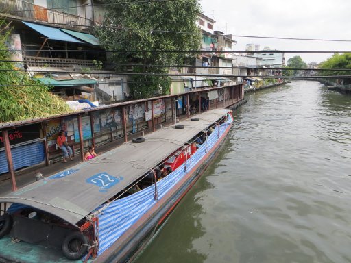 Khlong Saen Seap Express Boot Service, Bangkok, Thailand, Endstation Panfa Leelard