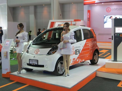 Bangkok, Thailand, Motor Expo 2013, Metropolitan Electricticity Autority MEA EV