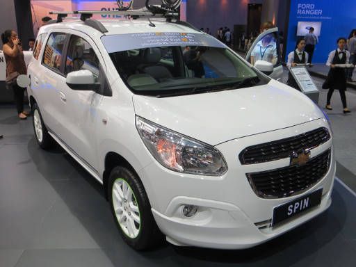 Bangkok, Thailand, Motor Expo 2014, Chevrolet Spin 1,5 Liter LTZ