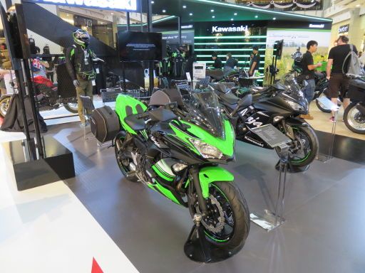 Bangkok, Thailand, Bangkok Motorbike Festival 2017, Kawasaki Stand