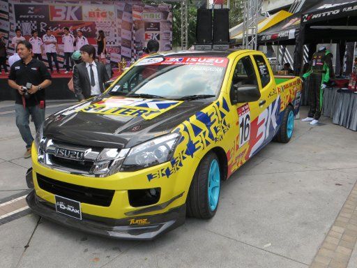Nitto 3K Champion Day Party, Bangkok, Thailand, ISUZU Racing Pick Up