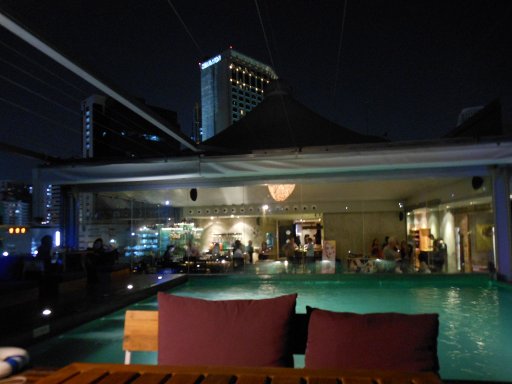 Bangkok, Thailand, Rooftop Bars und Restaurants, Leapfrog Restaurant & Bar, Ramada Encore Hotel