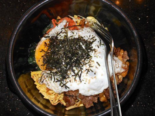 Bangkok, Thailand, Aka japanisches Restaurant mit Bibimbap