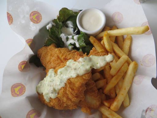 Bangkok, Thailand, The Manhattan FISH MARKET®, Fish & Chips