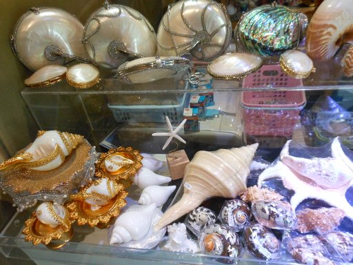 Bangkok, Thailand, Seashell Museum, Souvenir Shop